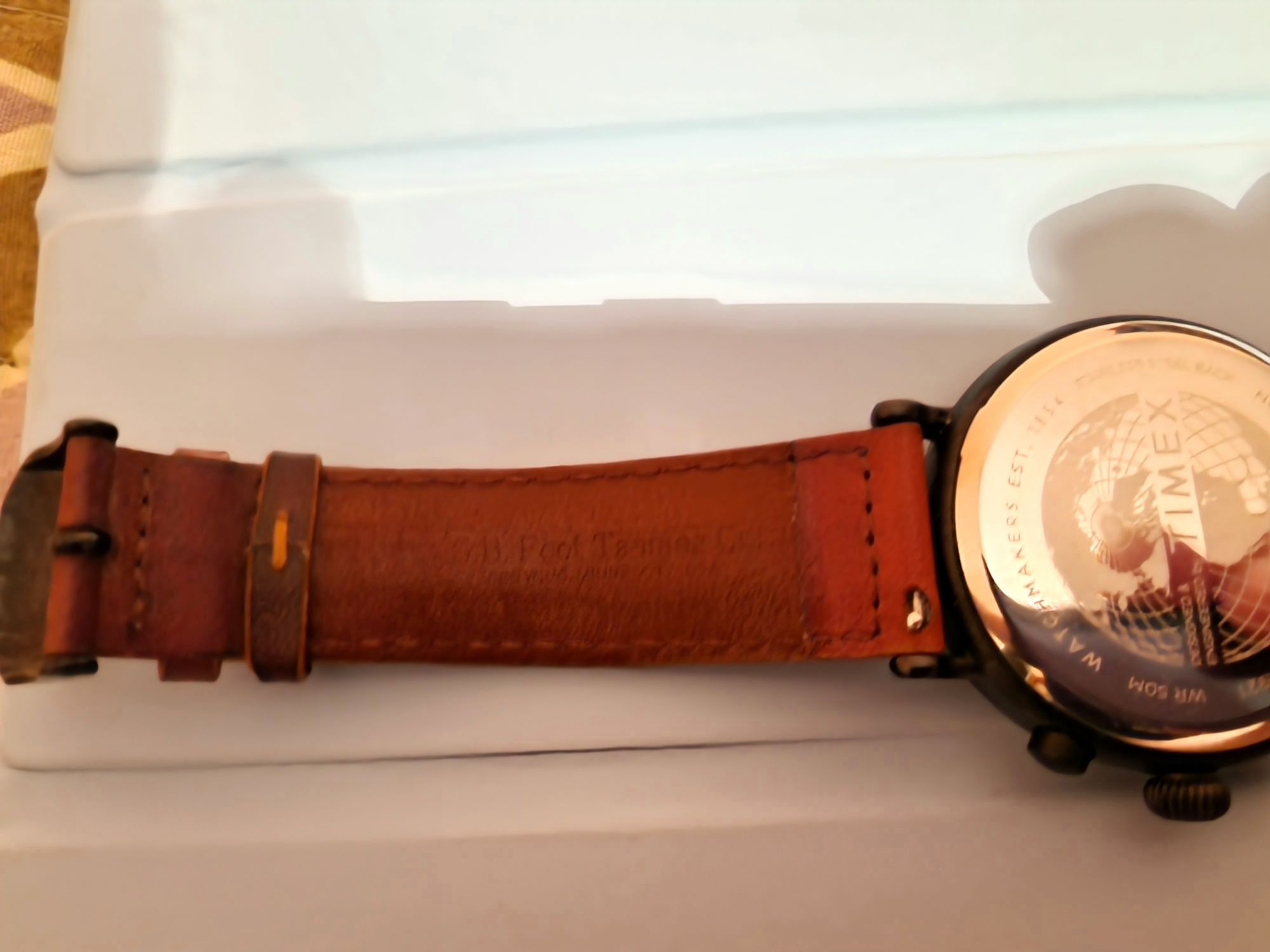 Timex Safari. Ceas superb, model deosebit. Original trademark !