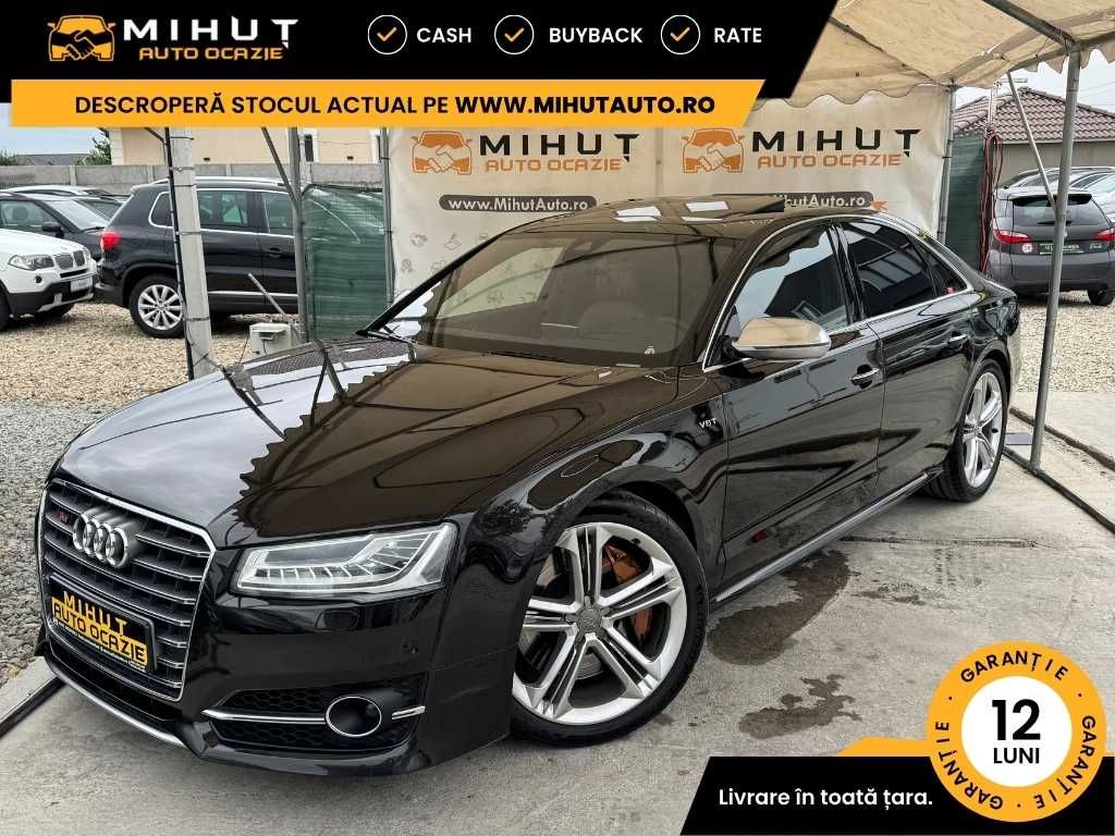 Audi S8 | 4.0 Benzina V8 (520 CP) Euro 6 | Garantie | Rate