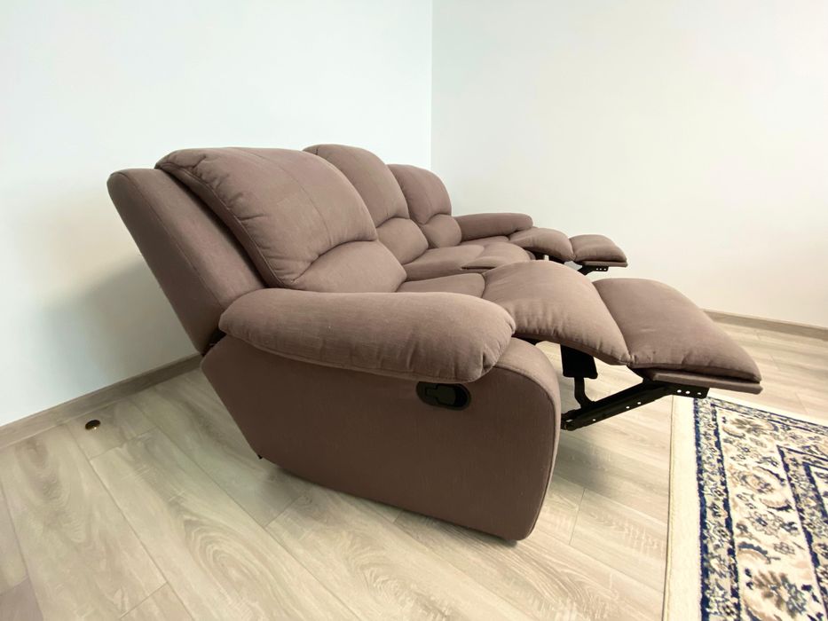 Canapea recliner 3 locuri