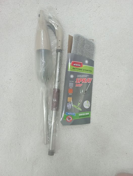 Моп със спрей за препарат