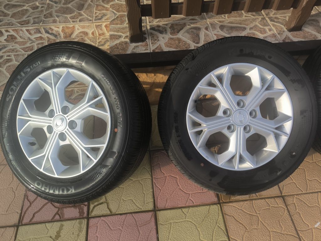 Jante echipate complet SsangYong 16 inch