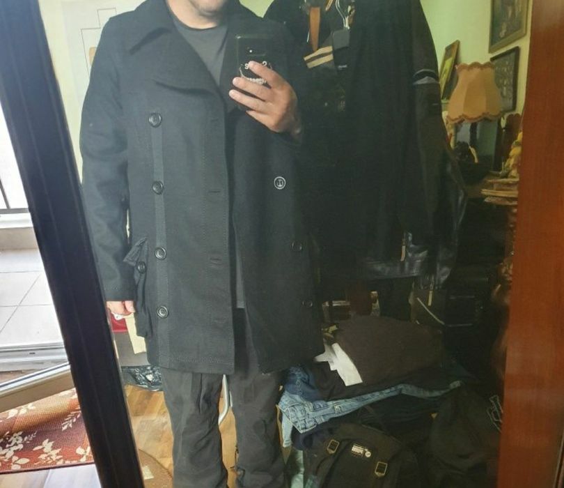 Palton Divided H&M M cu revere,2 randuri nasturi