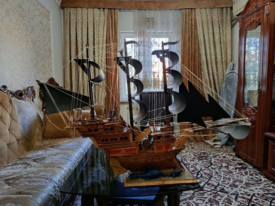 Карабыл пиратов. Ручная работа