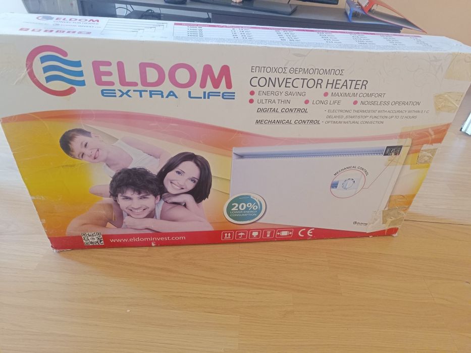 Конвекторна печка Елдом