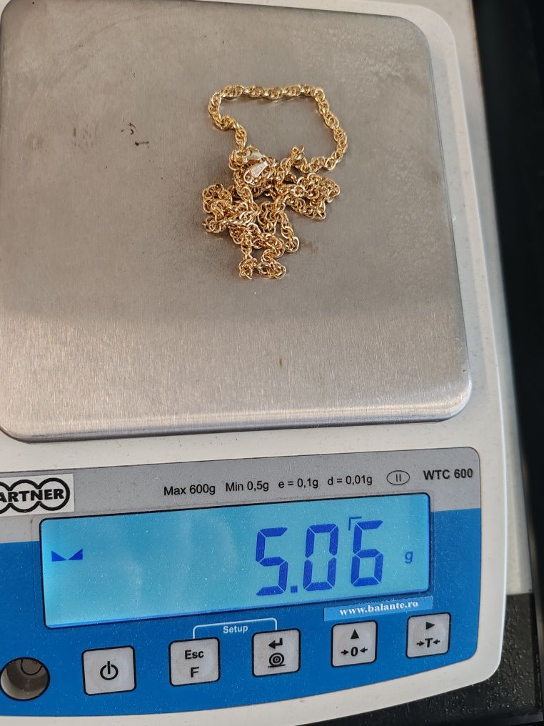 Lanț Aur 14k Gr 5,06 cod unic 418 ca nou