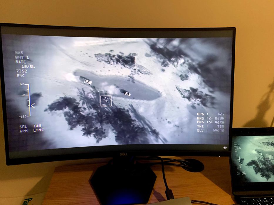 Monitor LED Curbat DELL Gaming S2722DGM – 27” QHD, 165Hz, 1ms, VA