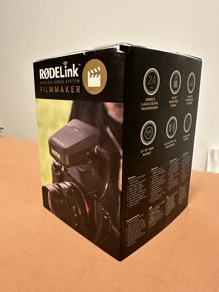 Lavaliera Rode Link Filmmaker Kit Sistem wireless