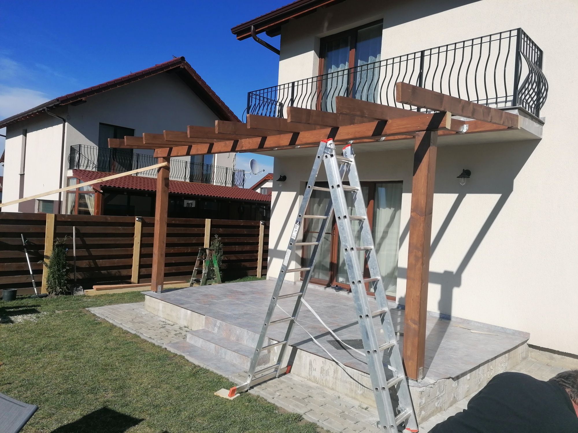 Pergola lemn 5x3 m