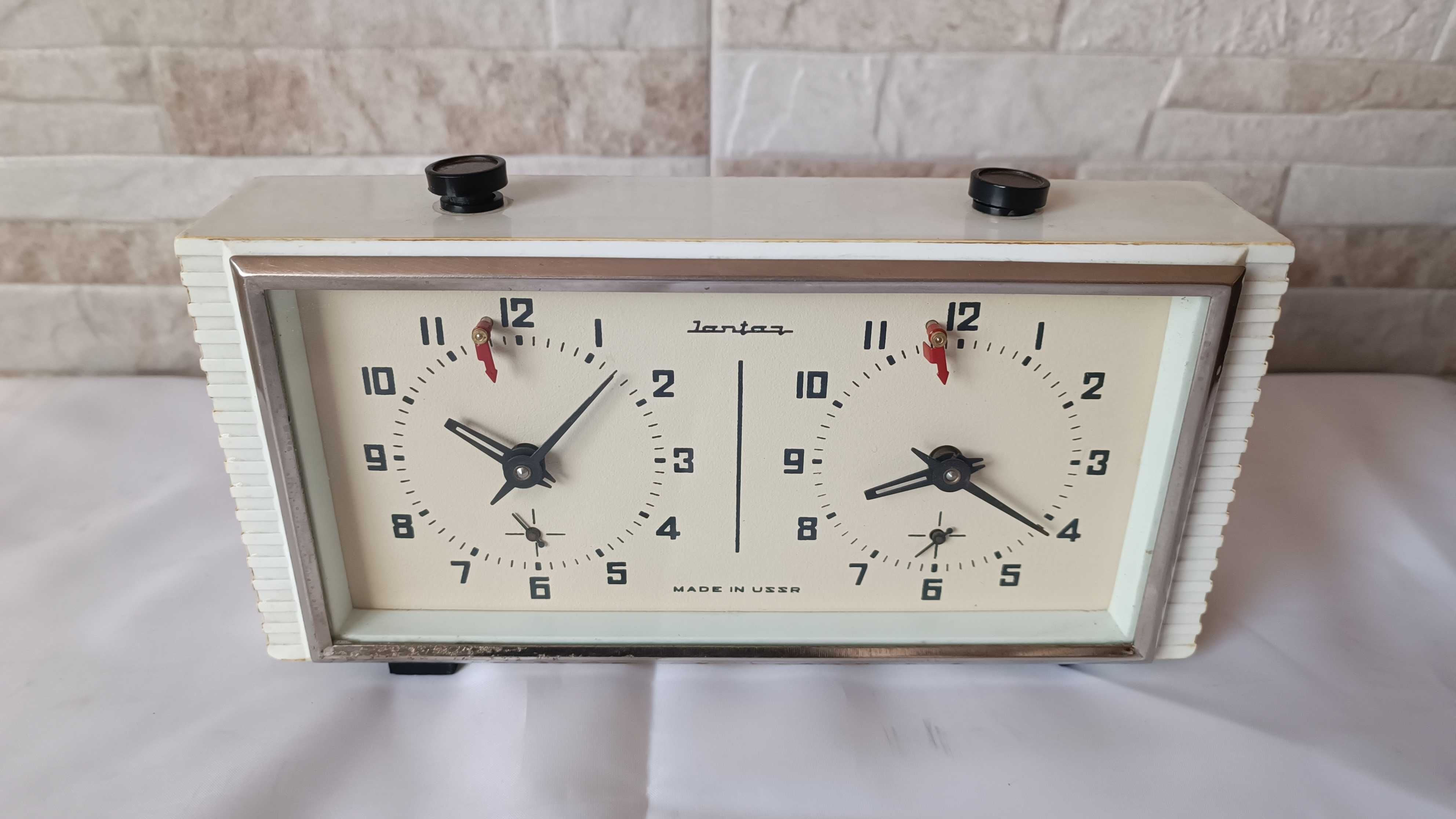 Стар руски часовник за шах - Jantar - 1970г. - Сделно в СССР