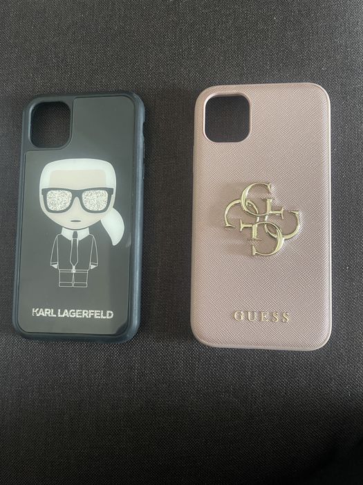 Husa iPhone 11 guess/ karl lagerfeld