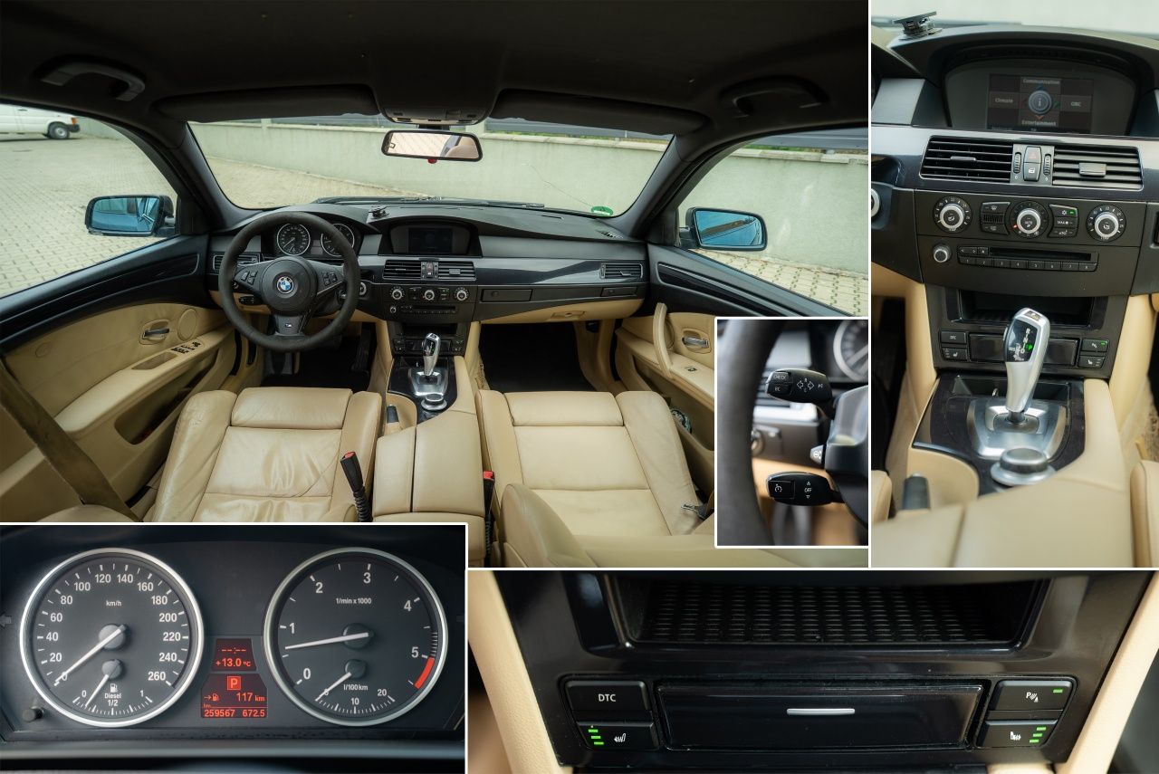 Bmw E60 M paket  525D 197cp 2008 joystick