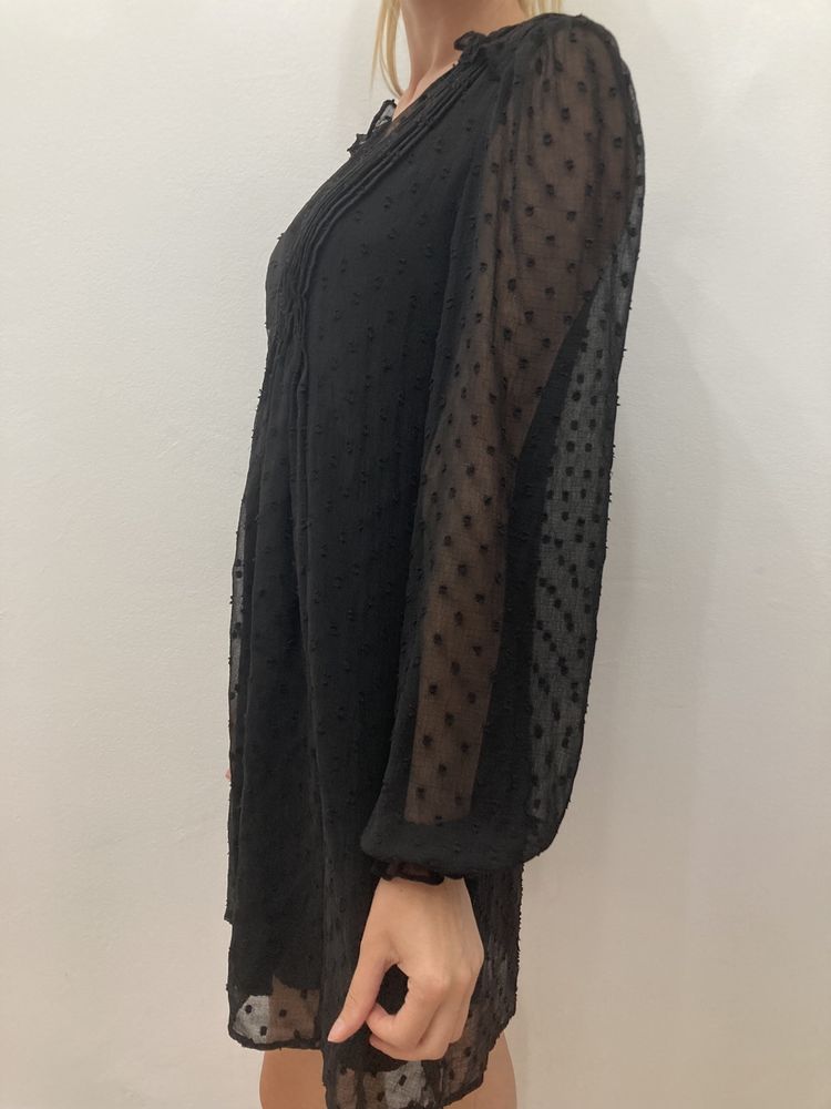 Rochie neagră Zara, mărimea 38