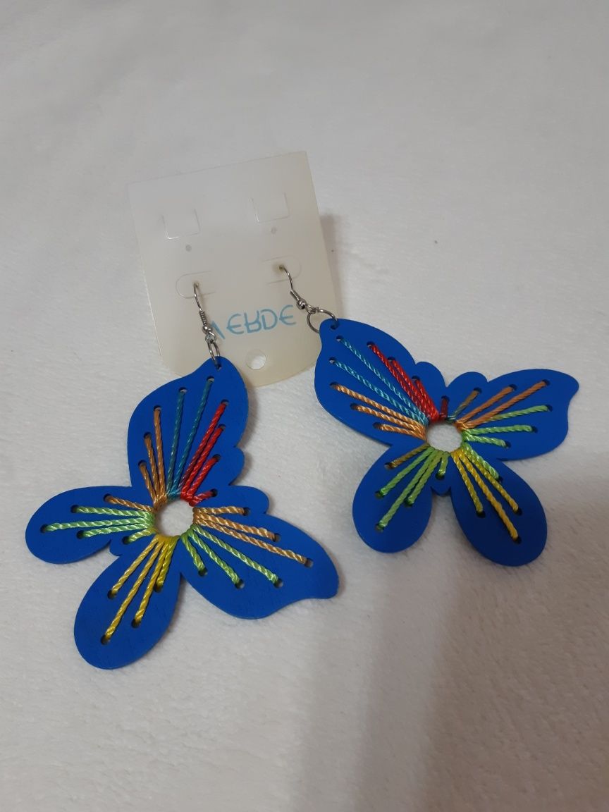 Cercei fluture handmade
