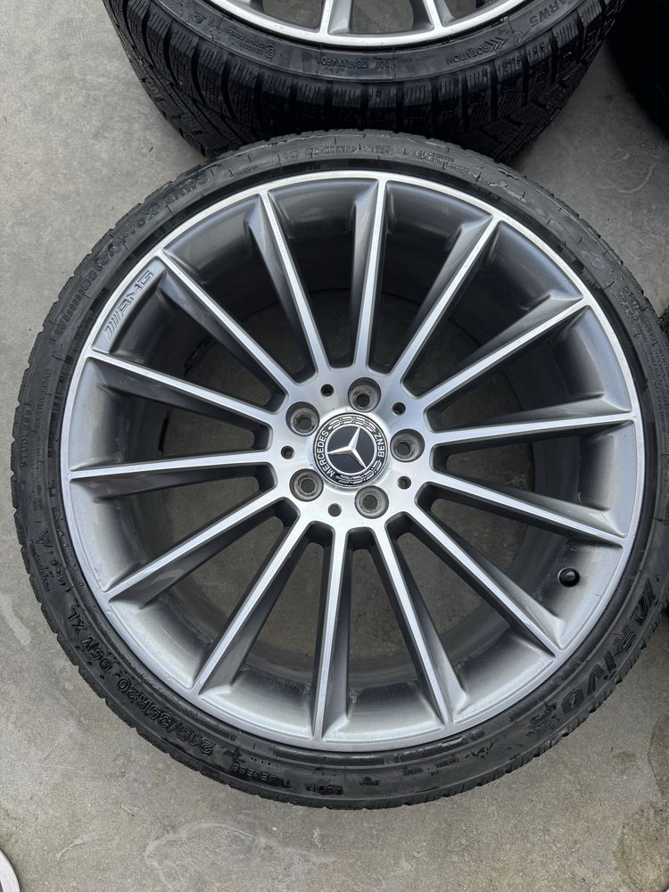 Mercedes/ Мерцедес 20" OEM Спорт Пакет Джанти+Нови гуми 5х112