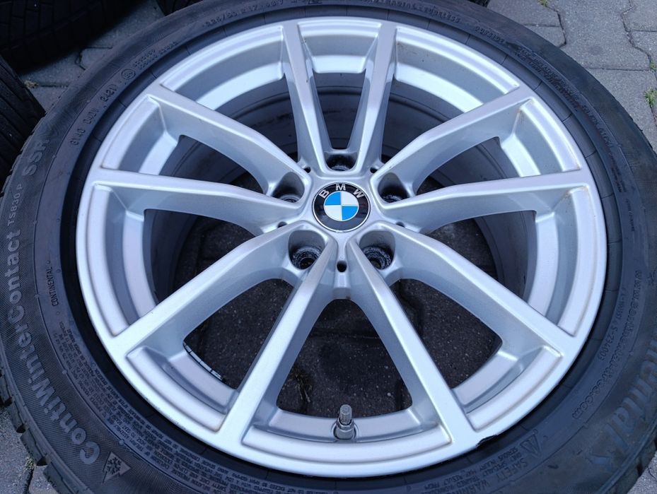 Jante originale BMW seria 3 G 20 17'' cu anvelope de iarnă dot 2021