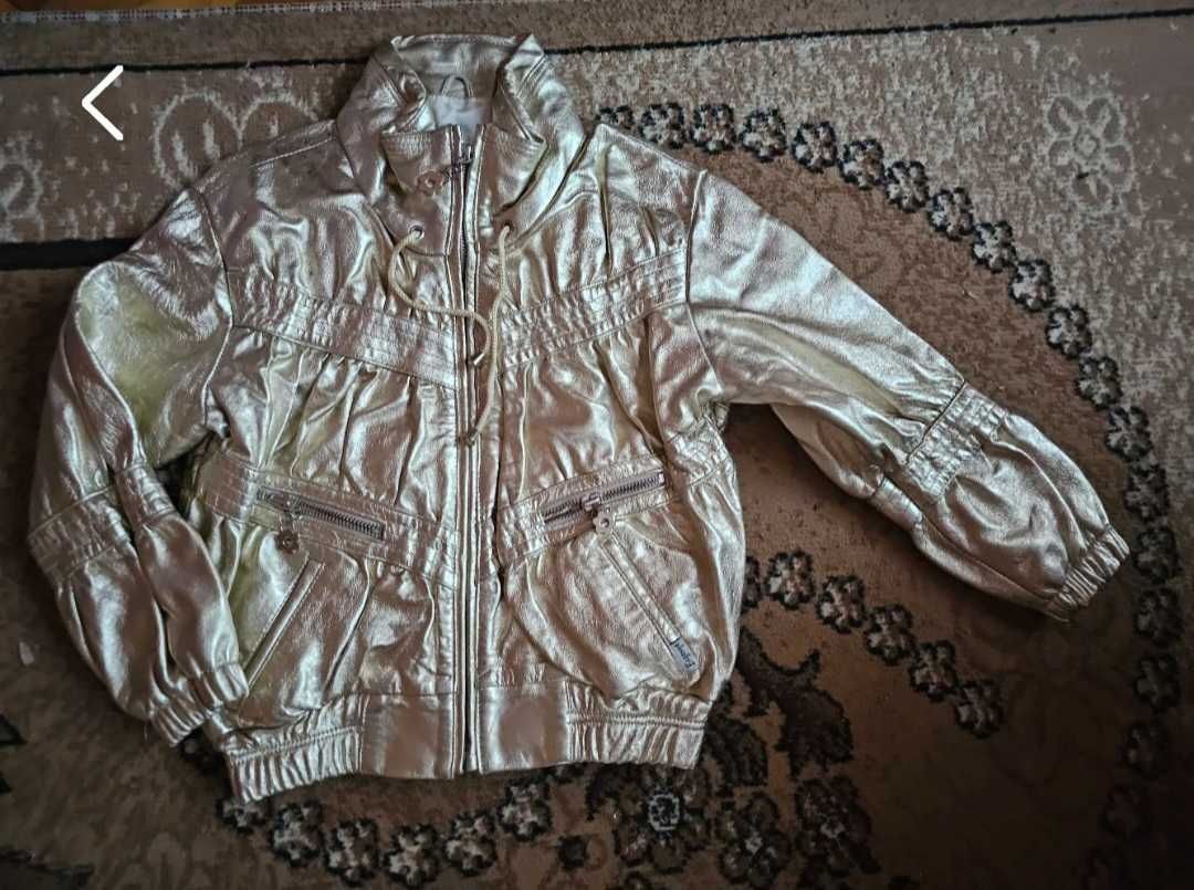 Яке детско, естествена кожа