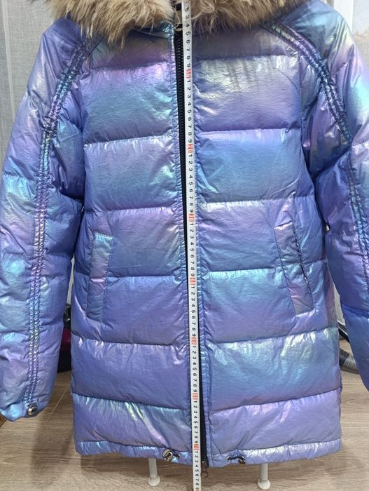 Зимняя куртка для девочки рост 150