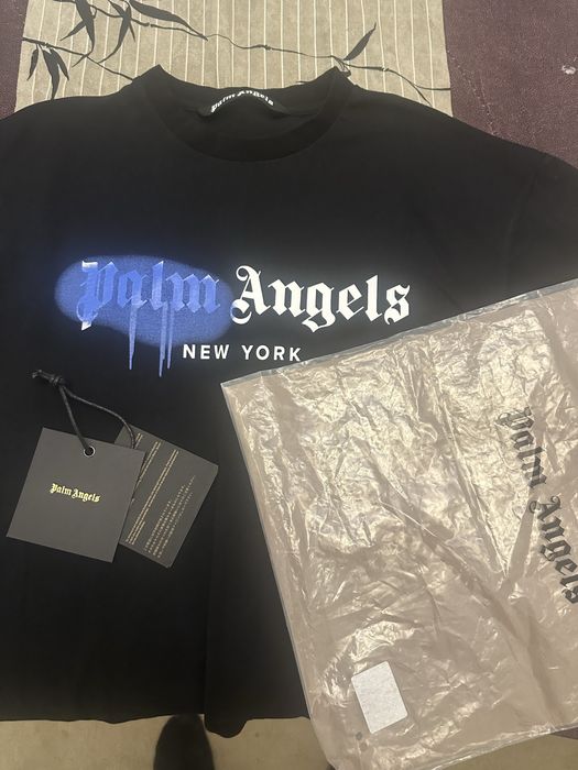 Palm Angels New York Sprayed Logo T-Shirt