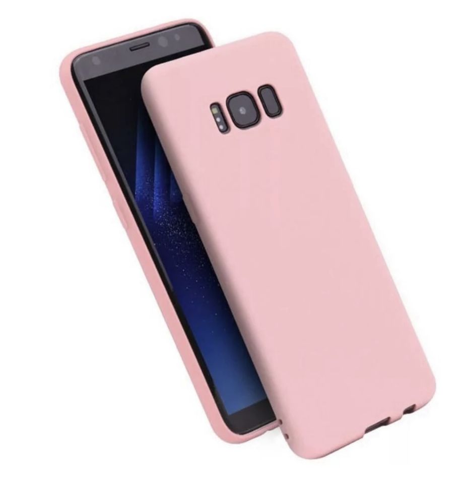 Husa Slim Silicon Interior Catifea Fina - Samsung S8 S9 Plus