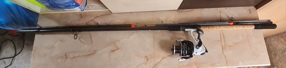 NOI !! Lanseta Baracuda Feeder 3.90+mulineta Jaxon Atlantic 600