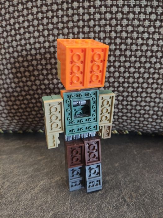 Лего человек Майнкрафт