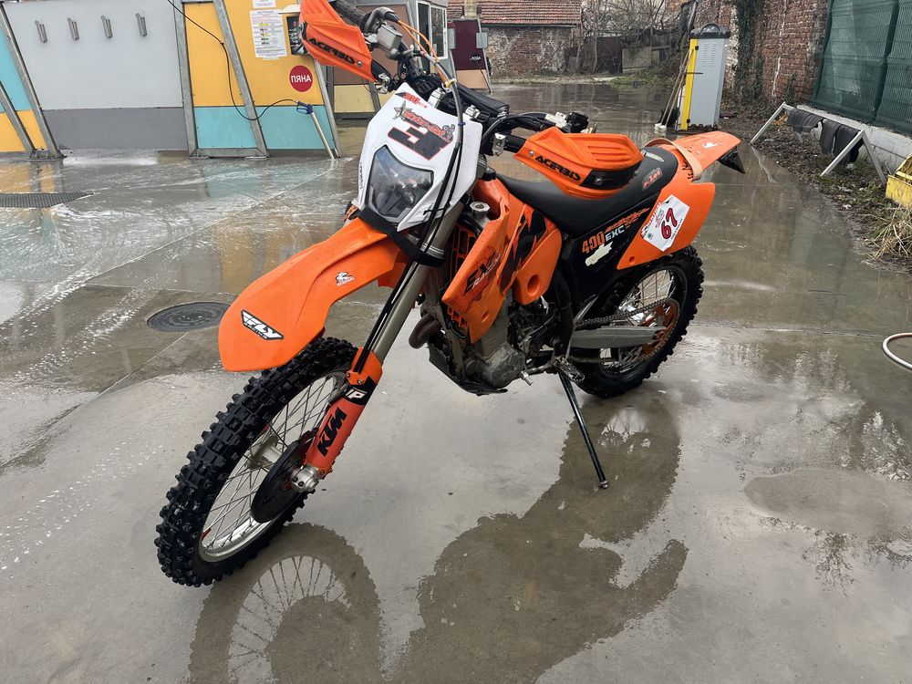 ktm exc 450 06година