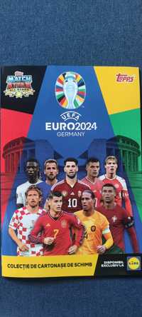 Cartonase jucatori fotbal Euro 2024 - Catalog Lidl - Topps Match Attax