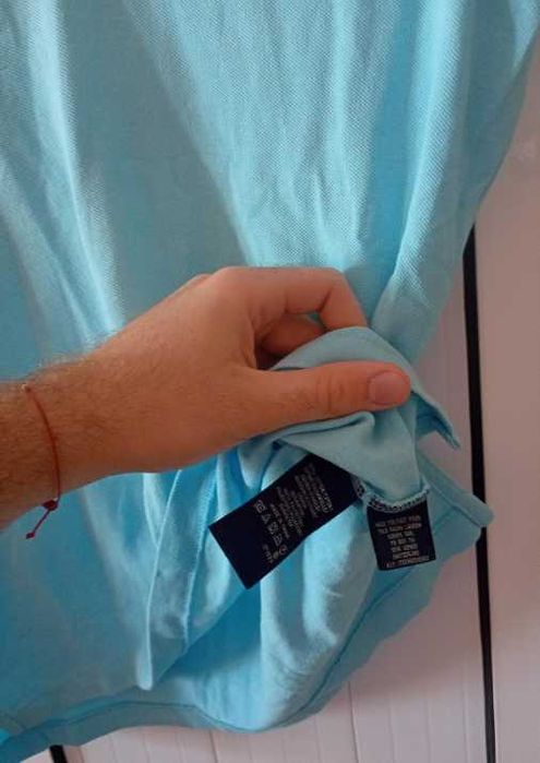 Оригинална дамска фланелка с яка Polo Ralph Lauren