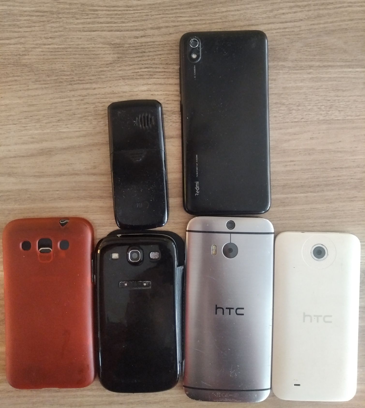 2-Samsunga, 2-HTC, Nokia, Redmi 7-a