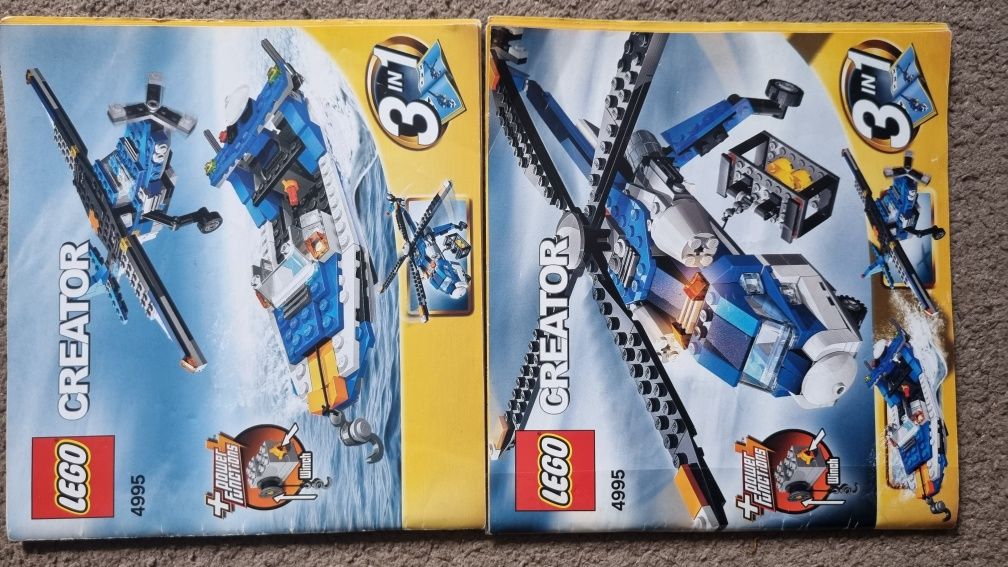Lego Creator 4995   3 in 1  Cargo Copter