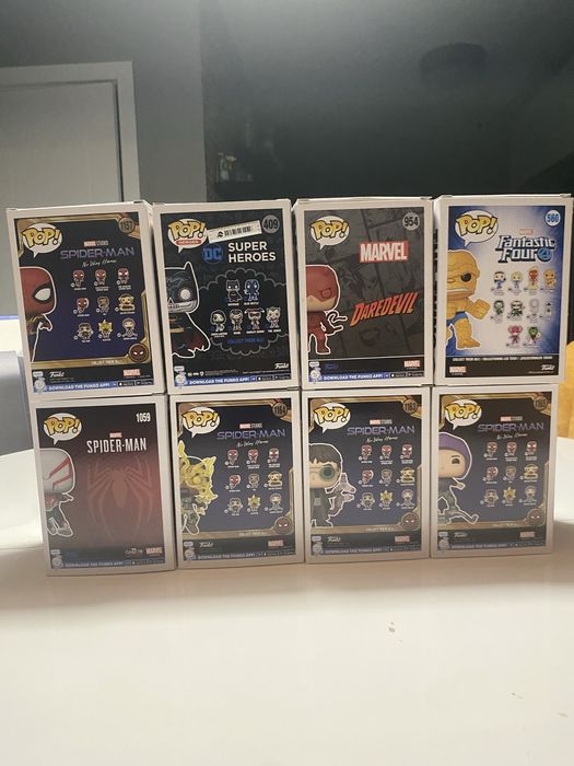 Фънко поп фигурки на Марвел и Дс