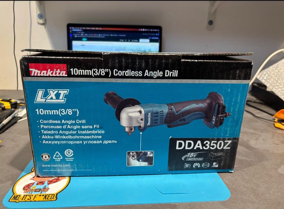 Mașină de găurit și înșurubat unghiulară Makita dda350