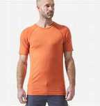 tricou merinos mt900, nou, portocaliu
