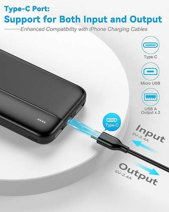 Baterie externă GREPRO 10000mAh - Pachet de 2