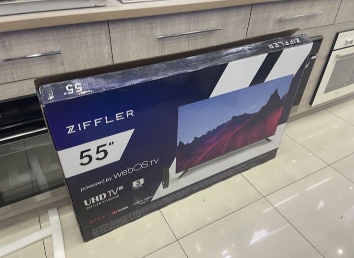 Телвизор Неw! ZIFFLER 55 smart TV 4K 2022 год 55W600U