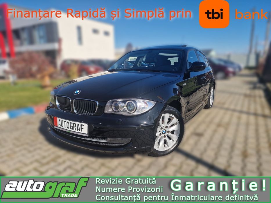 BMW 116D -Acum si in Rate-XENON-Trapa-Navigatie-Climatronic-Grantie