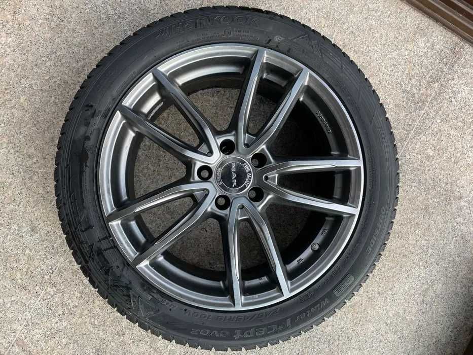 Set 4 roti complete 245/45 R18 RunFlat - de pe Mercedes E220 W213