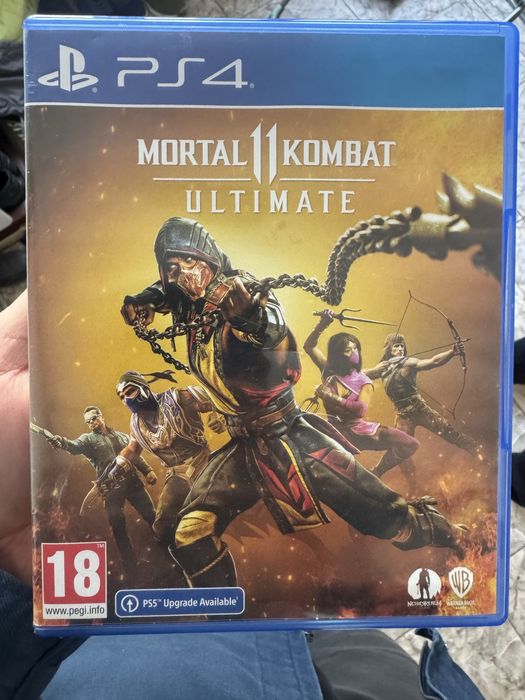 Диск на ПС 4. Mortol Kombat 11 ultimate