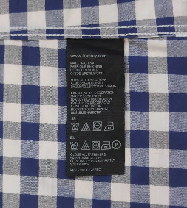 Camasa Tommy Hilfiger - Checkered Navy