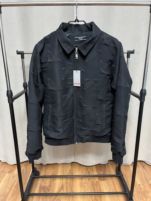 *PREȚ SPECIAL* Geaca-jacheta-bomber barbati Prada croiala slim fit