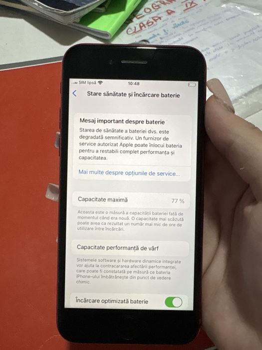 iphone se 2nd generation,rosu,negociabil