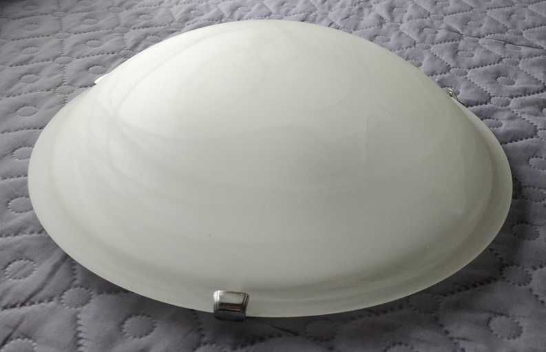 Потолочен плафон / таванна лампа – 40 см, стъклен