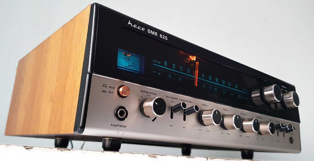 Heco SMR 625 amplificator stereo satie receiver cu scala amplituner