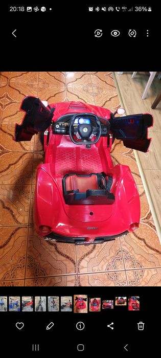 Masina electrica Ferrari