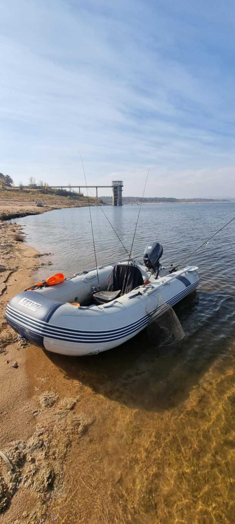 Надуваема лодка Selva 330 с алуминиев под и надуваем кил.