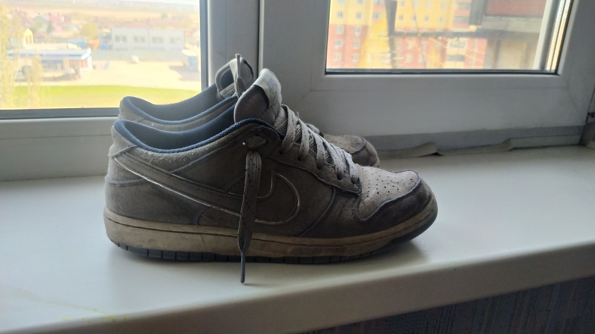 Продаются кросовки - nike dunk gray