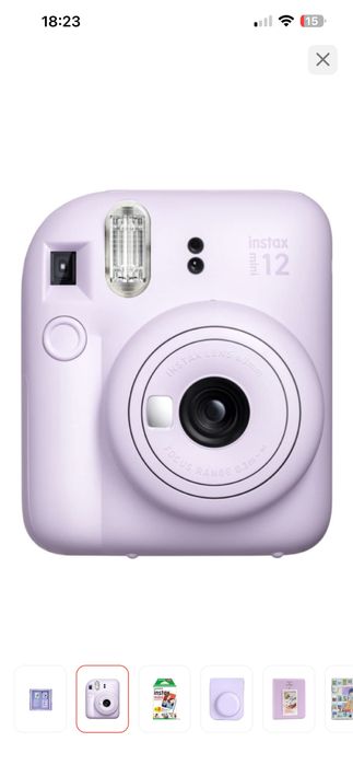Продам instax mini 12