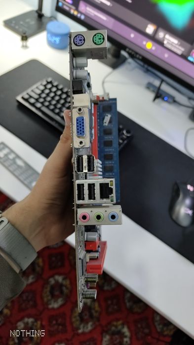 Материнская плата Biostar G41 + Core Quad Q9500