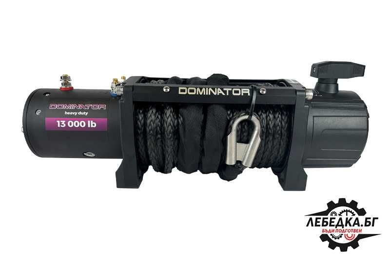 Електрическа лебедка синтетичо въже DOMINATOR 13000HD за джип