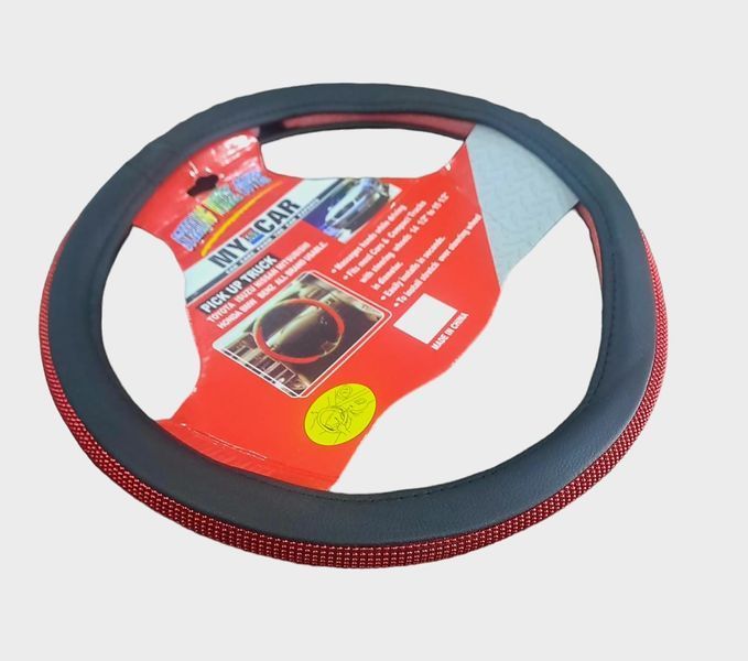 Калъф за волан от висококачествена еко кожа универсален М-38см